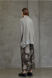 Ziggy Chen Gathered Long Sleeve T-shirt