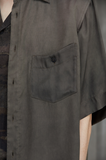 Ziggy Chen Spread Collar Short Sleeve Shirt