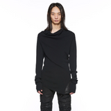 Julius Garden Cowl Neck Knit Top