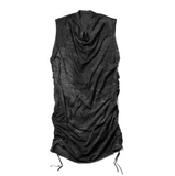 Julius Digital Noise Shirring Top