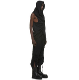 Julius Mantra Cowl Neck Sleeveless Shirt