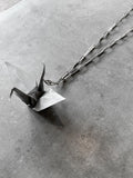 Taichi Murakami Origami Tsuru Necklace W/925 Chain