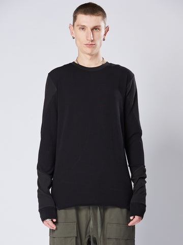 Thom Krom Panel LS T-shirt