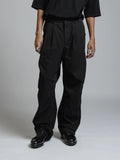 The Viridi-Anne Cotton Twill Wide Trousers