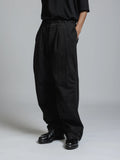 The Viridi-Anne Cotton Twill Wide Trousers