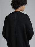 The Viridi-Anne Cotton Linen Snap Button Cardigan