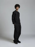 The Viridi-Anne Cotton Twill Wide Trousers