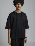 The Viridi-Anne Low Gauge Jersey SS T-shirt Black