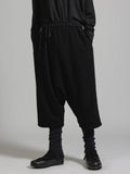 The Viridi-Anne Object Dye Wool Drop-crotch Half Pants