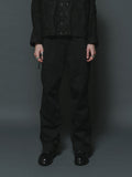 The Viridi-Anne Cotton Twill Wide Trousers