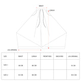 Depression Geometric Baggy Pants