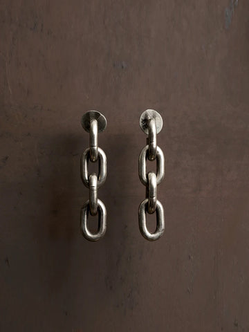 Werkstatt Munchen Earrings Anchor Chain 4