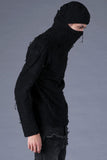 Dhygen Distressed Terry Balaclava T-shirt