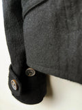 Ziggy Chen Round Collar Short Jacket