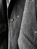 Ziggy Chen Oversized Shawl Collar Coat