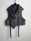 Ziggy Chen Hooded Short Vest