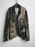 Ziggy Chen Lapel Collar Three Button Blazer