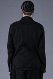Dhygen Distressed Jacquard Single Rider Jacket