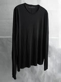 Blackmerle Bamboo Long Sleeve Black