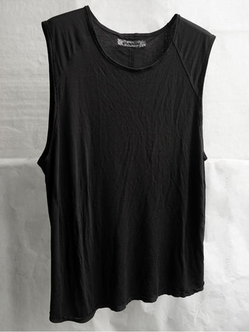 Blackmerle Bamboo Tank Black