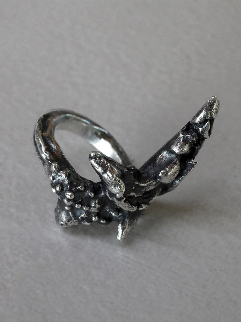 Blackmerle Claw Ring