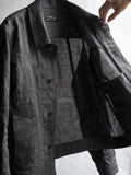Blackmerle Trucker Jacket Ink Coat