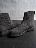 Blackmerle Split Boots Grey