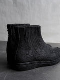 Blackmerle Split Boots Black