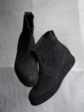Blackmerle Split Boots Black