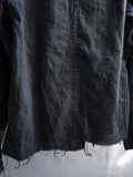 Blackmerle Kara Shirt Indigo Ink