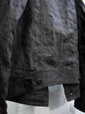 Blackmerle Trucker Jacket Ink Coat