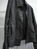 Blackmerle Trucker Jacket Ink Coat