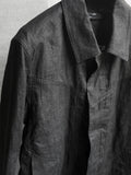 Blackmerle Trucker Jacket Ink Coat