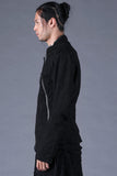 Dhygen Distressed Jacquard Single Rider Jacket