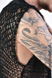 La Haine Inside Us Sleeveless Regular Long Net Tank Top