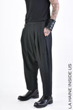 La Haine Inside Us Stretch Low Crotch Fluid Trousers