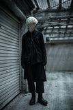 Dhygen Distressed Jacquard Single Rider Jacket