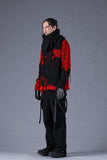 Dhygen Distressed Intarsia Knit Pullover