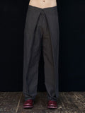 M.A+ Four Pocket Reversible Pleat Wide Pants