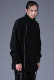 Dhygen Cotton Double Faced High-Neck Long Sleeve Jersey Top