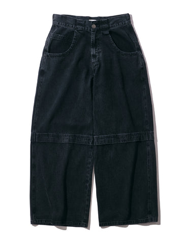 Willy Chavarria Denim Layered Pants