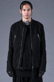 Dhygen Distressed Jacquard Single Rider Jacket