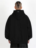 Ajo Seoul Kartell Cotton Knit Hoodie [BLACK]