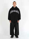Ajo Seoul Kartell Cotton Knit Hoodie [BLACK]