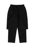 Ajo Oversized Layered Pants [BLACK]