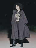 Ajo Oversized Rain Coat [BLACK]