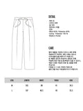Ajo Oversized Wool Trousers [BLACK]