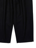 Ajo Oversized Wool Trousers [BLACK]