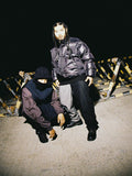 Ajo  Skull Puffer Jacket [BLACK]