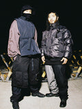 Ajo  Skull Puffer Jacket [BLACK]